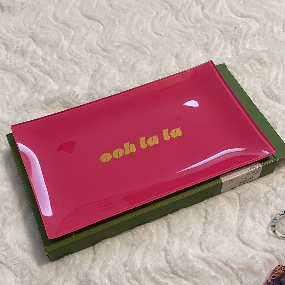 NIB Kate Spade “Ooh La La” Rectangular Lenox Tray